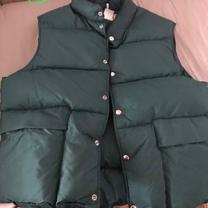 L.L Bean Puffer Style Vest